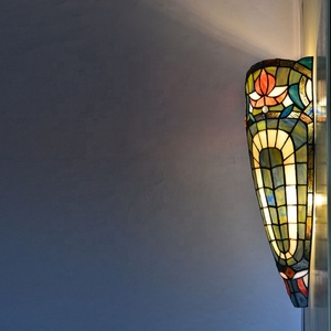Aplique de Pared LongHuiJing Classic Craftsman de 2 Luces, 12 Pulgadas, Bronce, Modelo Valiant - Product Image 2