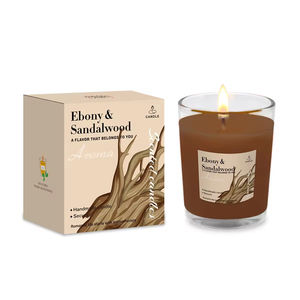 Bougie parfumée artisanale à la pivoine, en cire de soja naturelle, pour décoration de mariage et de Noël - Product Image 6