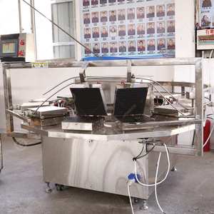 Helado Cono de azúcar Hacer 10 cabezas Pequeño Waffer para hornear Estilo de <span class=keywords><strong>Hong</strong></span> <span class=keywords><strong>Kong</strong></span> Snack <span class=keywords><strong>Egg</strong></span> Waffle Máquina de rollo giratorio - Product Image 2