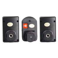 Disparador de Flash Inalámbrico Universal Lovefoto PT-04GY de 4 Canales y 433MHz con 2 Receptores, Velocidad Sincrónica Máxima de 1/250s para Cámara
