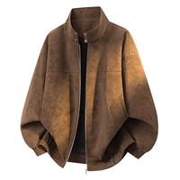 Blouson Moto Premium Noir pour Homme en Similicuir PU – Manteau Personnalisé pour l'Automne et le Quotidien