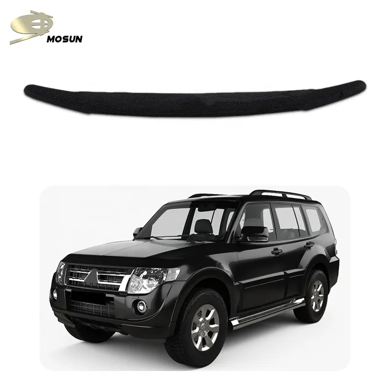 Guarda capota Auto Partes Do Corpo 4x4 V97 Acrílico Capa Deflector Bug Frente Escudo Para Mitsubishi Pajero 2006-2020