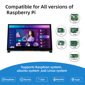 หน้าจอสัมผัสแบบ Capacitive LCD ขนาด 7 นิ้ว ความละเอียด 800*480 เหมาะสำหรับ Raspberry Pi 5 4B 3B+ - Product Image 4