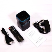 Projecteur Full Hd 1080P Smart Android WIFI DLP projecteurs rechargeables sans fil USB projecteur de cinéma maison full hd 1080p