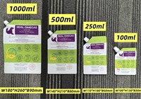 Pochettes souples personnalisées en PE recyclable avec bec verseur pour sauces, gelées et snacks – Emballage liquide compressible