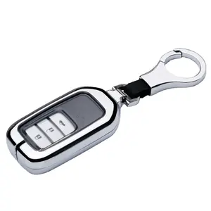 2022 zinic Alloy Metal Car Key Shell Key Case For Accord crv Odyssey Fit City Civic