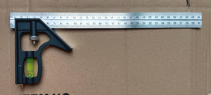 Ajustable vuông 12 "hội thảo phần cứng góc Mức độ tinh thần tùy chỉnh DIY công cụ đo hỗ trợ OEM & ODM - Product Image 3