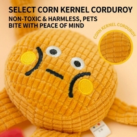 Jouet pour chat et chien en peluche, écologique, durable, design gaufré créatif, ludique, avec herbe à chat, pour le nettoyage des dents, sonore et amusant