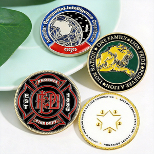 Moneda de desafío metálica con patrón de juego de competición 3D, con impresión tipográfica y esmaltada, de la fábrica <span class=keywords><strong>QQ</strong></span>, con LOGO, recuerdo y regalo. - Product Image 1