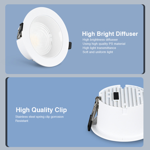 ไฟดาวน์ไลท์ LED แบบฝังบางเฉียบ พร้อมแสงสว่างนุ่มนวล เหมาะสำหรับพื้นที่ภายในบ้านและอาคารพาณิชย์ - Product Image 5
