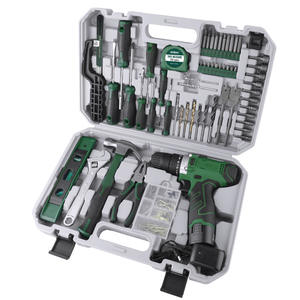 ชุดสว่านไฟฟ้า 12V พร้อมอุปกรณ์เสริม 165 ชิ้น ชุดเครื่องมือพร้อมประแจปรับได้ เครื่องมือช่างแบบใช้แบตเตอรี่ สำหรับงานบ้านและยานยนต์ - Product Image 1