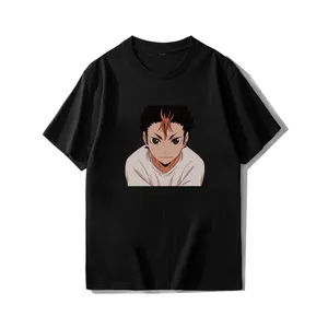 adolescente japonés ropa Suppliers-Camiseta de voleibol de anime japonés para mujer, ropa de calle punk Harajuku, tops de hip hop, moda de verano, estética