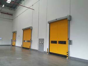 <span class=keywords><strong>Puerta</strong></span> <span class=keywords><strong>corredera</strong></span> de PVC de alta velocidad autorreparable de diseño moderno, <span class=keywords><strong>cremallera</strong></span> impermeable autorreparable para talleres de almacenes interiores/exteriores - Product Image 4