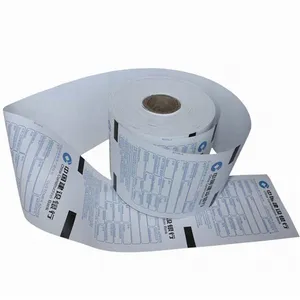 Thermal paper roll water resistant carton core