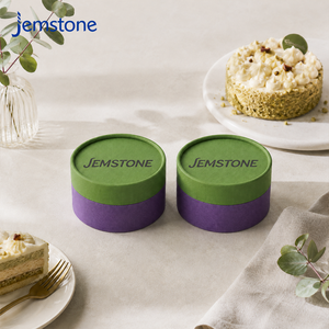 Premium Round Cardboard Cylinder <b>Box</b> Bakery Shop Specialty Cake Paper Tube for Individual Dessert Cheesecake Packaging - Product Image 4