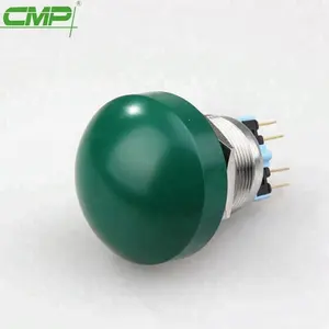 CMP 22mm kubbe su geçirmez paslanmaz çelik metal düğme anahtarı