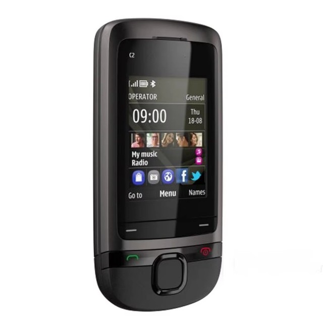 New HD Screen 2G SIM Mobile Phone BT Music Phone,Long Battery Life and Emergency SOS Call for Seniors and Students