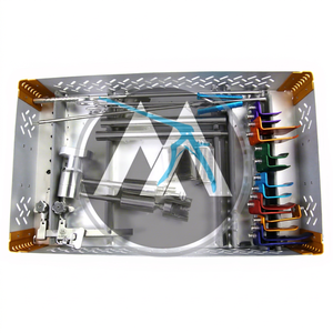 Juego de Instrumentos Cardíacos MICS, Instrumentos Quirúrgicos Cardiothoracoscópicos para Portaagujas, Manuales, de Acero, con Certificación CE, Resistentes a Altas Temperaturas - Product Image 1
