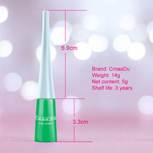 <span class=keywords><strong>Delineador</strong></span> de Ojos Vegano, Mate, Negro, de Larga Duración, Fácil de Usar, Resistente al Agua, de Secado Rápido, a Prueba de Sudor, con Alta Pigmentación, Libre de Crueldad Animal - Product Image 5