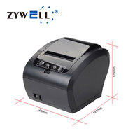 Impresora Térmica ZYWELL ZY301 de 80 mm, Impresora de Tickets, Impresora de Recibos POS, Impresora POS con Wifi para Comercios Minoristas