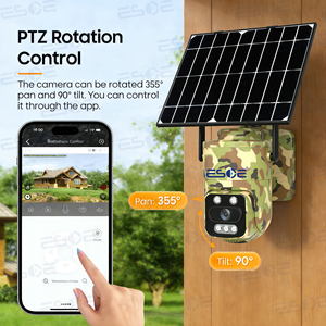Système de caméra solaire sans fil <span class=keywords><strong>HD</strong></span> 4G 3MP pour extérieur Hieasy Factory, caméra de chasse camouflage alimentée par énergie solaire, caméra de suivi dissimulée - Product Image 5