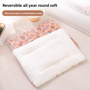 Cama de Lujo para Perros, Plegable, Ultrasuave, de Felpa, con Diseño de Dibujos Animados, para Jaula o Caseta, Acogedora, Lavable, de Algodón para Dormir - Product Image 5