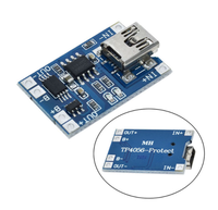 Deko — Module 18650 de chargeur de batterie au Lithium, Micro USB 5V 1a, plateau de charge de Type c, Protection deux fonctions, TP4056