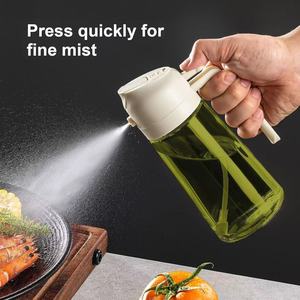 Dispenser per Olio da <span class=keywords><strong>Cucina</strong></span> in Vetro da 470ml con Serigrafia, Confezione Sigillata per <span class=keywords><strong>Liquidi</strong></span>, Vendita Diretta dalla Fabbrica - Product Image 3