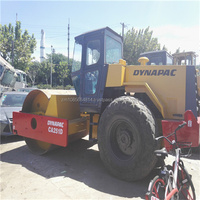 Compacteur vibrant Dynapac d'occasion à tambour unique CA251D CA30 CA301, rouleau compresseur routier, moteur à essence, pompe hydraulique
