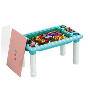 Ensemble de blocs de construction en plastique EPT, 316 pièces, jeu pour enfants, bricolage Intelligent, apprentissage, briques, Table, jouet, bureau, <span class=keywords><strong>Blokus</strong></span> Junior - Product Image 3