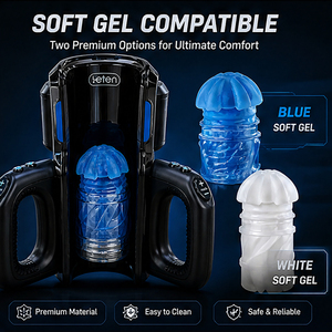 Machine sexuelle locale UE 700 fois/min, course du piston 12 cm, jouet de masturbation vaginale, masturbateur pour homme adulte, chatte artificielle, jouets érotiques - Product Image 6