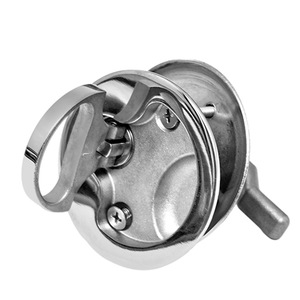Cerradura de suelo marina de 2 pulgadas, 64x75mm, de acero inoxidable, para reparación de embarcaciones - Product Image 2
