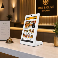 Sistem POS Desktop Layar Sentuh 10.1 inci, Mesin Tablet POS Android, Terminal Kasir, Kios Pengenalan Wajah NFC untuk Retail