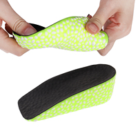 Semelles rehausseuses 99insole 3cm Popcorn, 2 couches, unisexe, ajustables, invisibles, haute qualité, pour chaussures de sport, augmentation de la taille