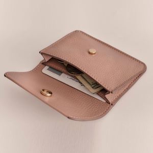 Porte-cartes minimaliste en cuir PU pour femme, design sublimation - Product Image 4
