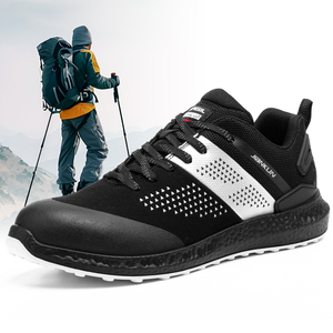 JIANKUN CE <span class=keywords><strong>scarpe</strong></span> <span class=keywords><strong>antinfortunistiche</strong></span> da trekking da uomo industriali S3 ESD stivali di sicurezza Super leggeri Standard - Product Image 1