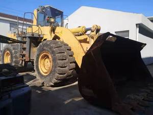 Chargeuse sur pneus Komatsu WA600-3 d'occasion de haute qualité, d'origine japonaise, capacité nominale de 6 tonnes, moteur Caterpillar et pompe CAT en stock à vendre - Product Image 2