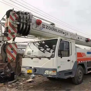 Braccio idraulico Zoomlion usato gru per camion da 25 tonnellate gru da costruzione QY25 braccio principale a 5 sezioni a buon mercato per la vendita