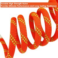 Corde statique de 10,5 mm en nylon, longueur et couleur personnalisables, vente en gros d'usine, pour équipement d'escalade B2B et de sauvetage