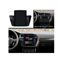 Autoradio Android 9,7 pouces pour Volkswagen VW Tiguan L 2017-2020, écran tactile vertical, Carplay, stéréo, lecteur vidéo GPS avec Bluetooth