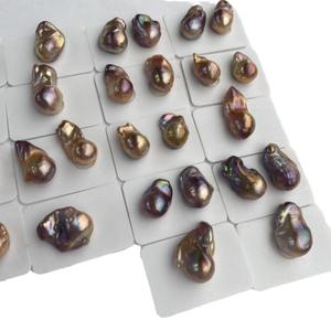 Perlas de Agua Dulce Naturales con Forma Barroca, Venta al Por Mayor del Fabricante, Bloques de Perlas Sueltas con Luz Intensa para Accesorios de Bricolaje - Product Image 5