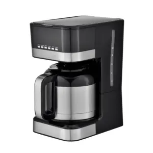 Termal kavanoz ile fabrika doğrudan 12 kahve fincanları makine programlanabilir kahve makinesi