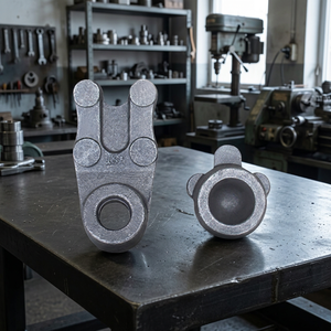 Charnière à bille en acier au carbone de précision personnalisée Pièces d'insertion automobile forgées à chaud pour l'industrie automobile Anodisation pour l'aluminium et le laiton - Product Image 2