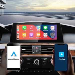 ID6ใหม่ ID7 ID8ไร้สาย CarPlay อัตโนมัติ10.25นิ้วสำหรับ <span class=keywords><strong>BMW</strong></span> 3/5ชุด E60 E61 E90 <span class=keywords><strong>E91</strong></span> E92 E93เครื่องเล่นวิดีโอในรถยนต์เครื่องเล่นจีพีเอส <span class=keywords><strong>Navi</strong></span> - Product Image 3