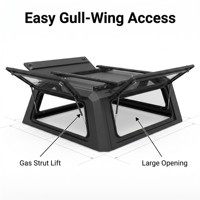 Bâche rigide en alliage d'aluminium pour camionnette Ford F-150 (cassette de 5,5 pi et 6,5 pi) – Accessoires tout-terrain 4x4 personnalisés – Vente en gros