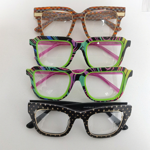 Kho Durable Kích Thước Lớn Dày Acetate Đầy Đủ Rim Khung Sẵn Sàng Tàu | Chất Lượng Cao Cấp Rắn Cổ Điển Phụ Nữ Người Đàn Ông Cán Quang - Product Image 6