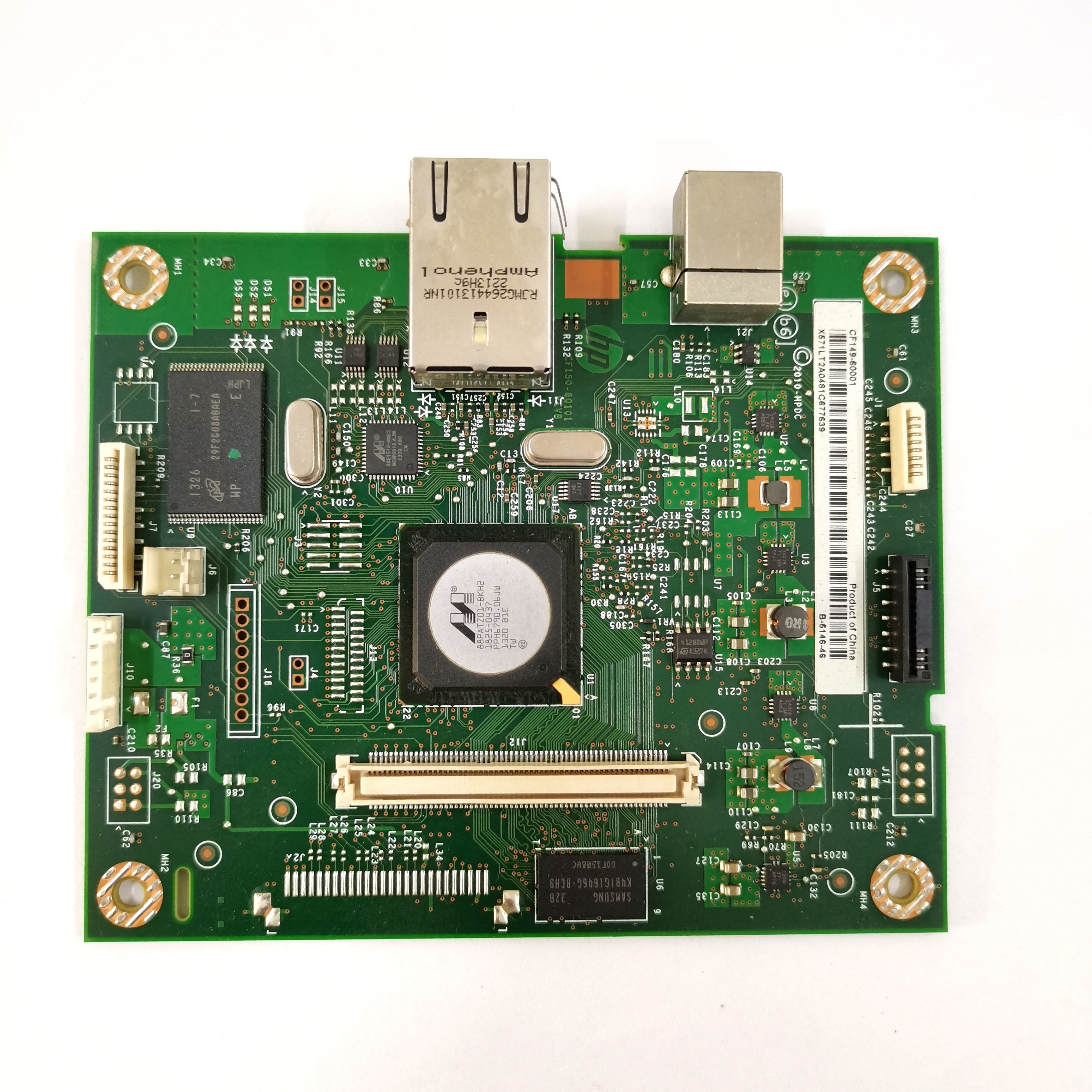 Formatter Main Logic Board HP Laserjet P2055 série Rede (CC528-69002