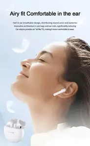 오리지널 명예 이어버드 X5 TWS 이어폰 무선 이어버드 Bt 5.2 듀얼 장치 연결 노이즈 캔슬링 통화 27 시간 - Product Image 6