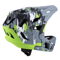 Casque de VTT intégral pour adultes, casque de descente pour hommes/femmes, casque de VTT avec visière, 19 aérations