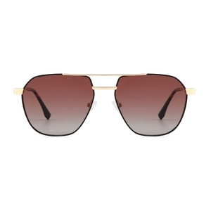 Unisex Pilot Sunglasses Full Rim Oval Metal Frame UV400 Protection Comfortable for <b>Driving</b> Adult - Product Image 6